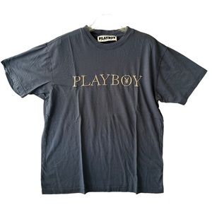 Playboy Pacsun Shirt Mens Small Embroidered Letters Casual Adult 90s